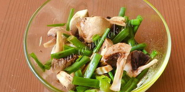 омлет с грибами по-испански