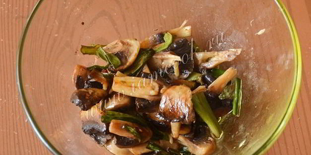 омлет с грибами по-испански