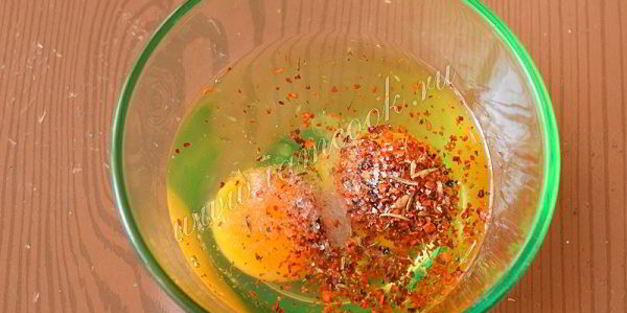 омлет с грибами по-испански