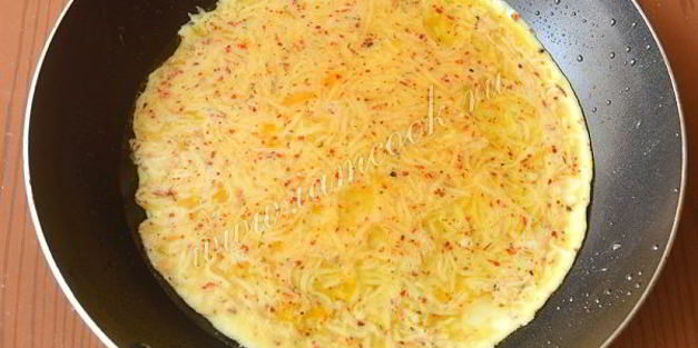 омлет с грибами по-испански