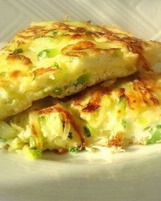 Омлет с кабачками для детей