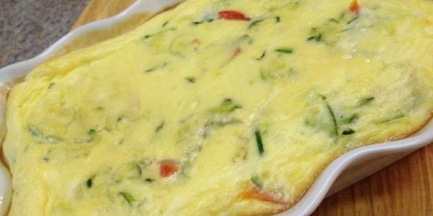 омлет с кабачками