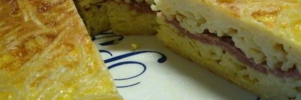 Омлет с макаронами