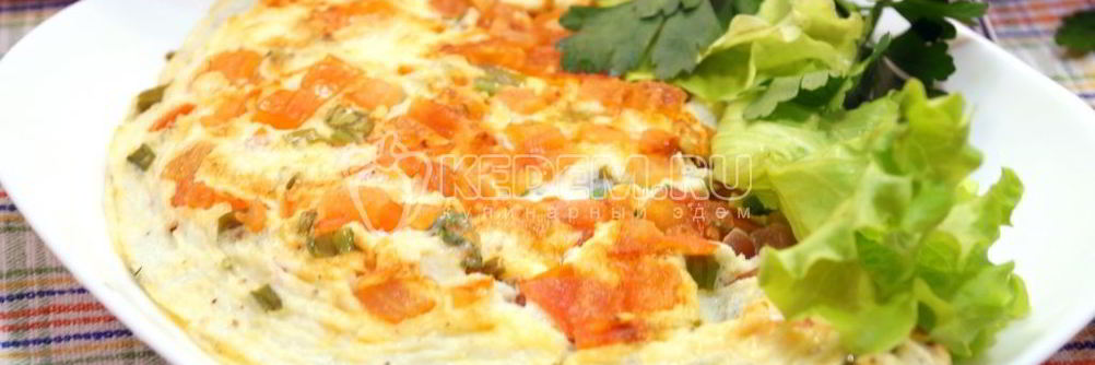 Омлет с помидорами Неаполитанский