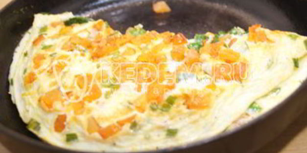 омлет с помидорами неаполитанский
