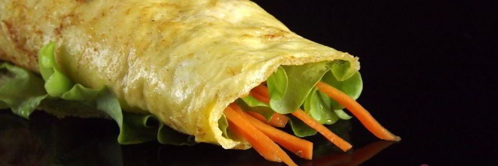 Омлет с пряной морковью