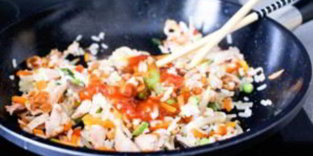 омлет с рисом по-японски