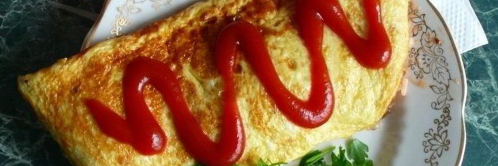 Омлет с рисом