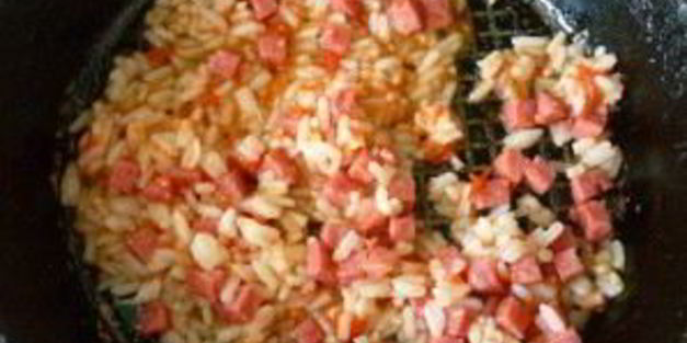 омлет с рисом