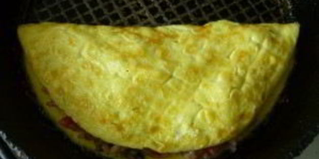 омлет с рисом