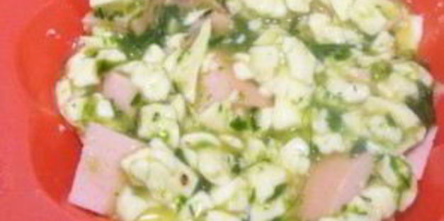 омлет с сосиской и сыром