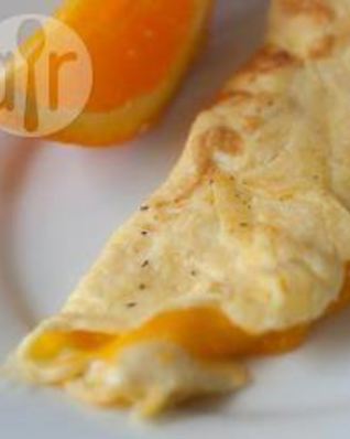 Омлет с сыром по-французски