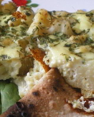 Омлет с цветной капустой в духовке