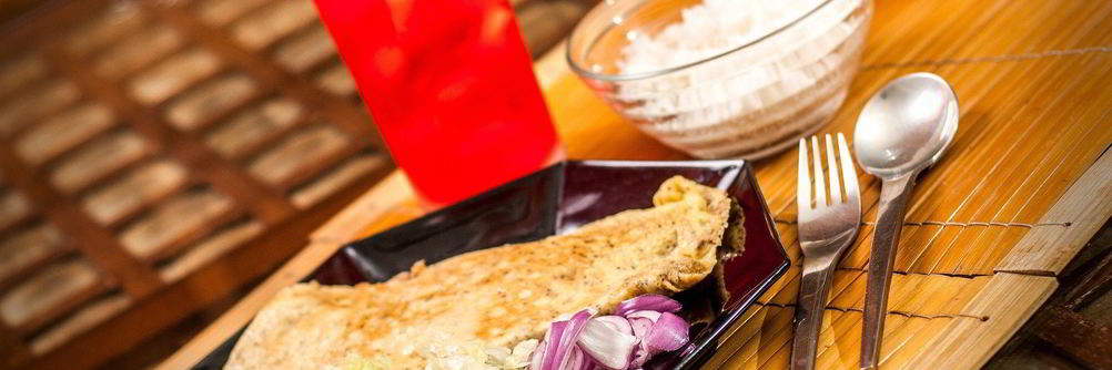 Омлет с тунцом