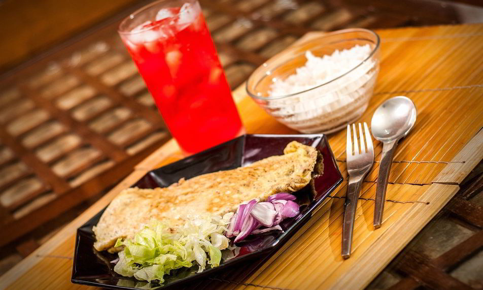 Рецепт омлет с тунцом