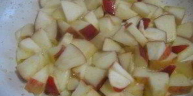 омлет с яблоками