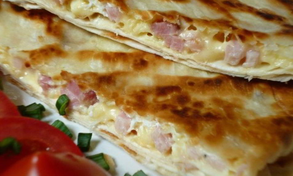 Рецепт омлет в лаваше