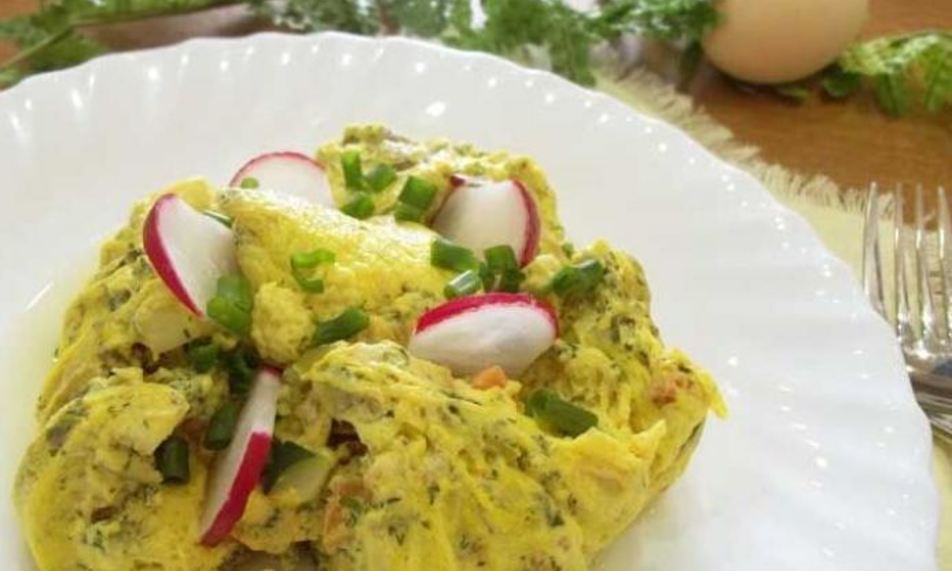 Рецепт омлет в пакете сваренный