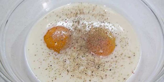 омлет в пакете сваренный