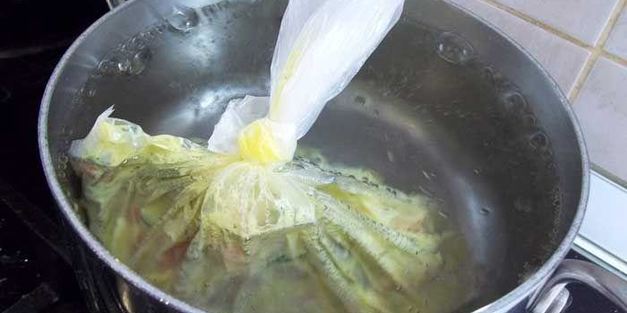 омлет в пакете сваренный