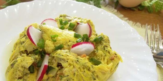 омлет в пакете сваренный