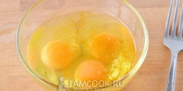 омлет в пакете