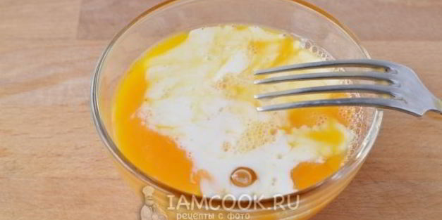 омлет в пакете