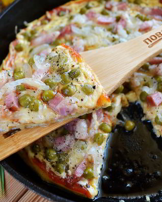 Омлет в стиле пиццы