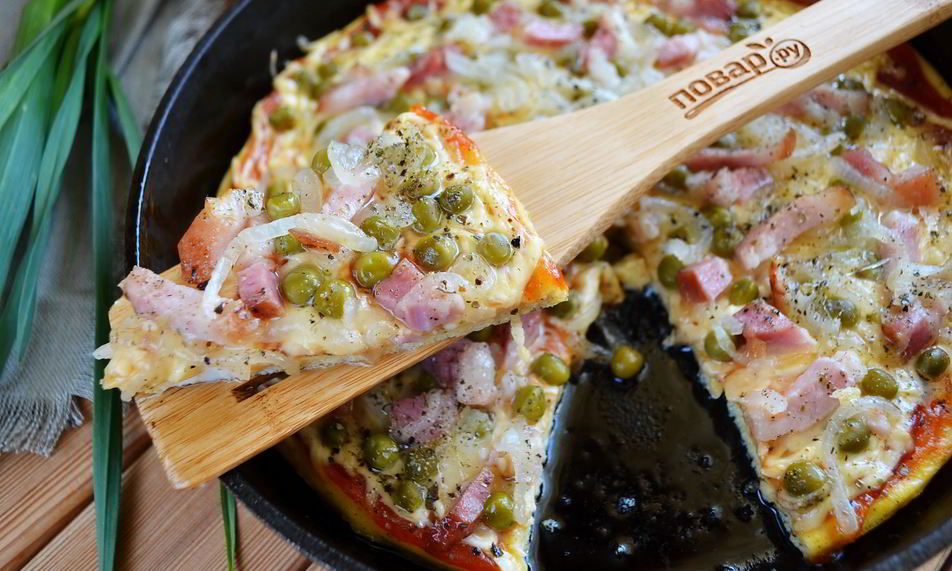 Рецепт омлет в стиле пиццы