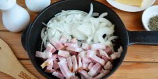 омлет в стиле пиццы