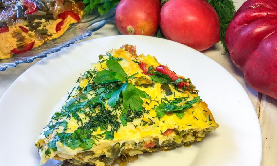 Рецепт овощная фриттата