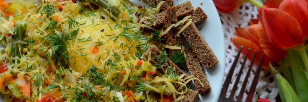 Овощной омлет