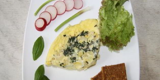 пышный омлет в мультиварке