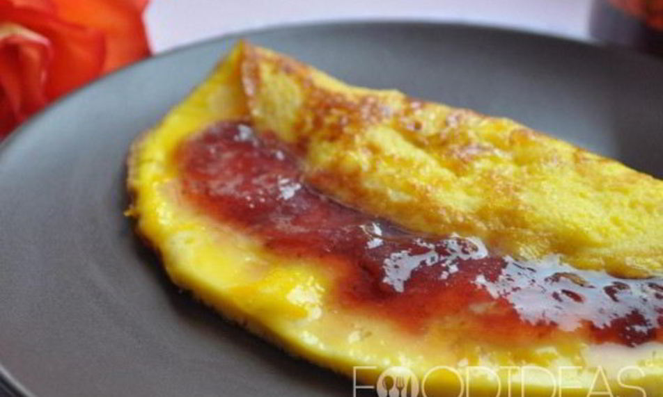 Рецепт сладкий омлет