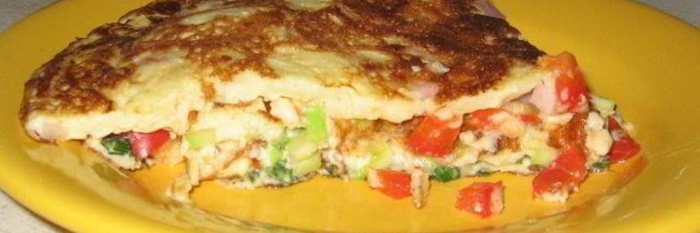 Трехслойный омлет