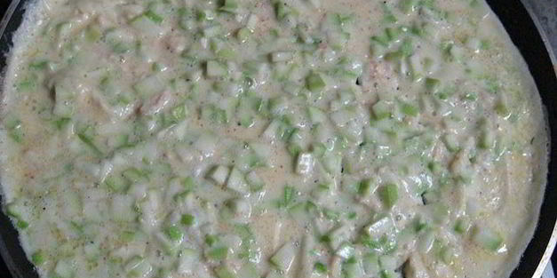 трехслойный омлет