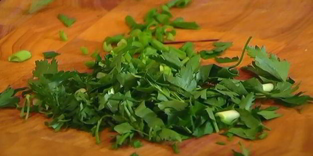 трехцветный омлет