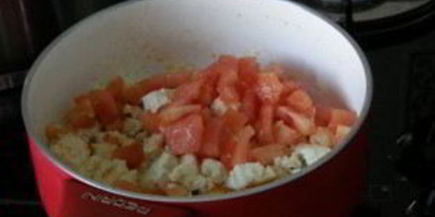 вегетарианский омлет без яиц