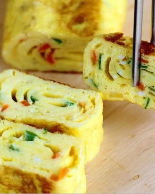 Японский омлет для роллов