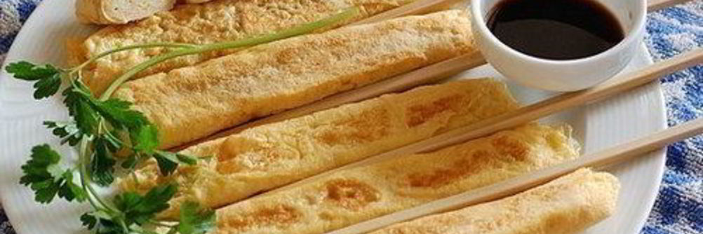 Японский омлет-рулетик