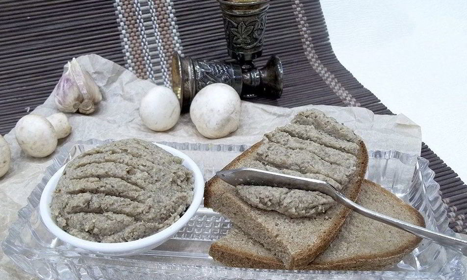 Рецепт грибной паштет