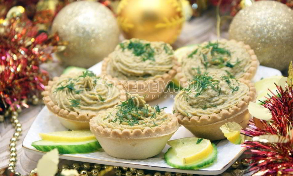 Рецепт куриный паштет с грибами