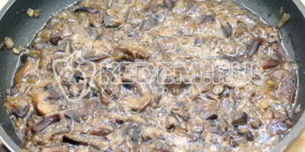 куриный паштет с грибами