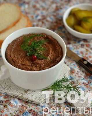Паштет из свиной печени