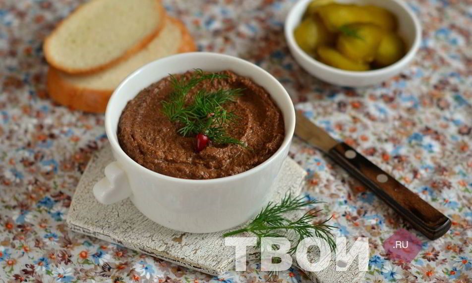 Рецепт паштет из свиной печени