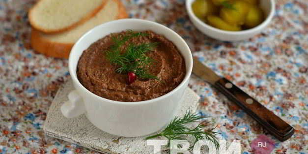 паштет из свиной печени