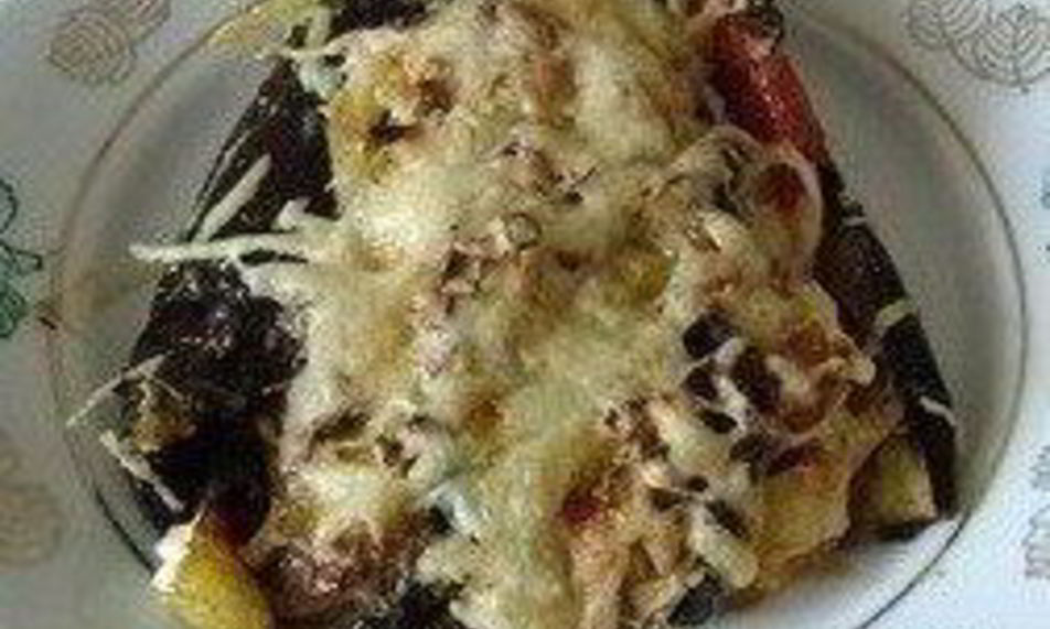 Рецепт павлиний хвост из баклажанов