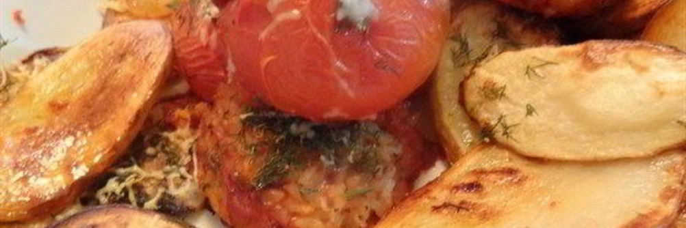 Помидоры, фаршированные рисом