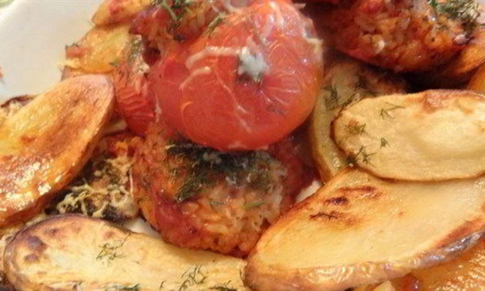 Рецепт помидоры, фаршированные рисом