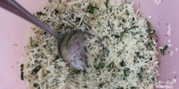 помидоры с брынзой и чесноком